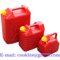 Plastic Fuel Jerry Can Polyethylene Gasoline Container HDPE Oil Water Tank Carrier